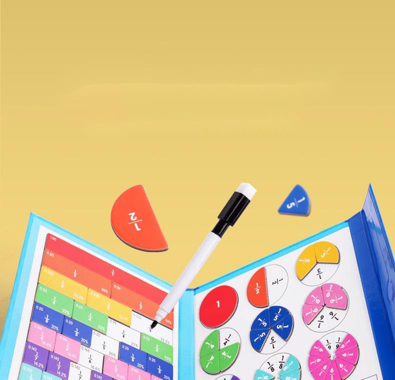 🏆HEISSER VERKAUF 30% RABATT💖Magnetisches Bruchbuch-Puzzle für Kinder