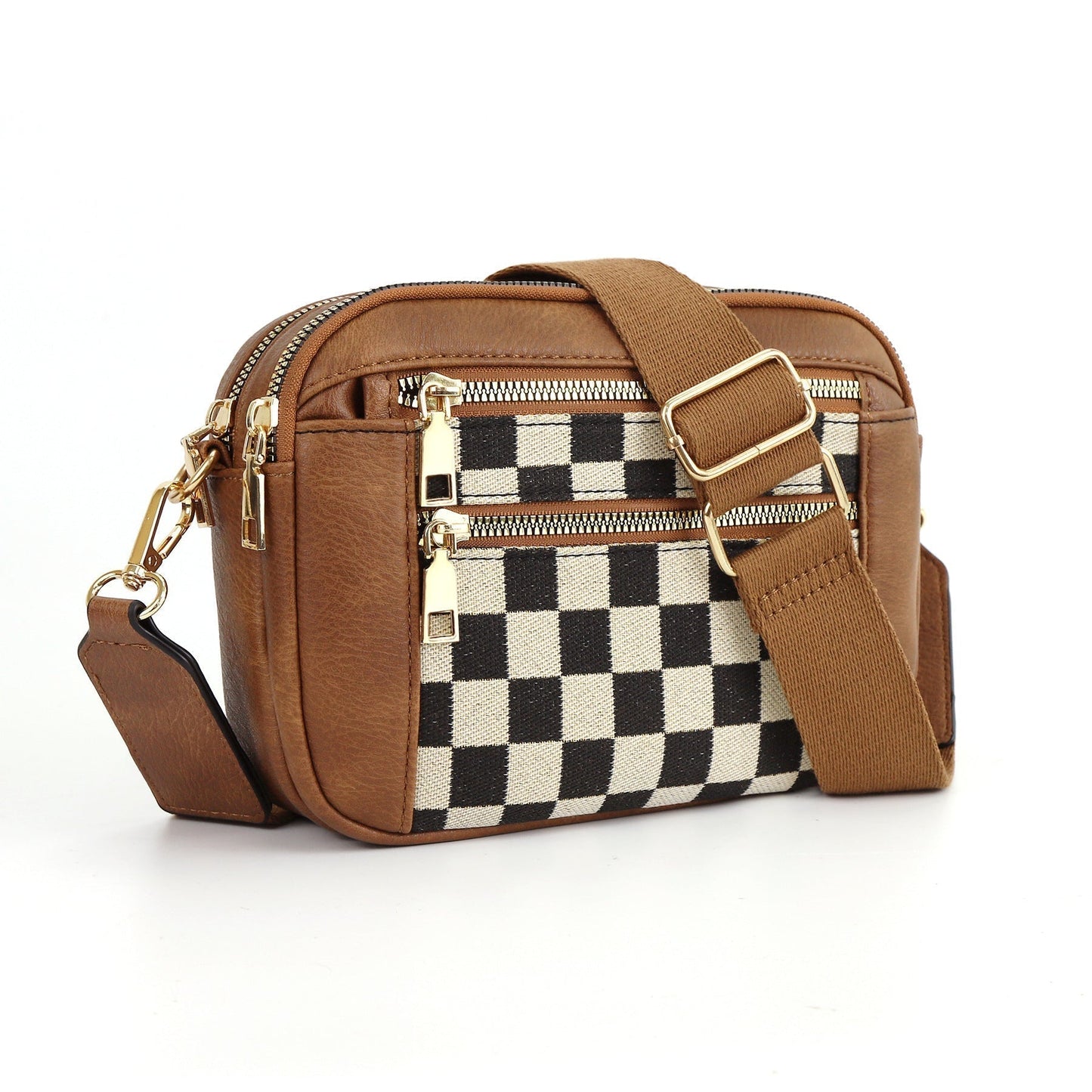 🎁Limited Sale 50% OFF👜Handmade Leather Crossbody with Colorful Straps.
