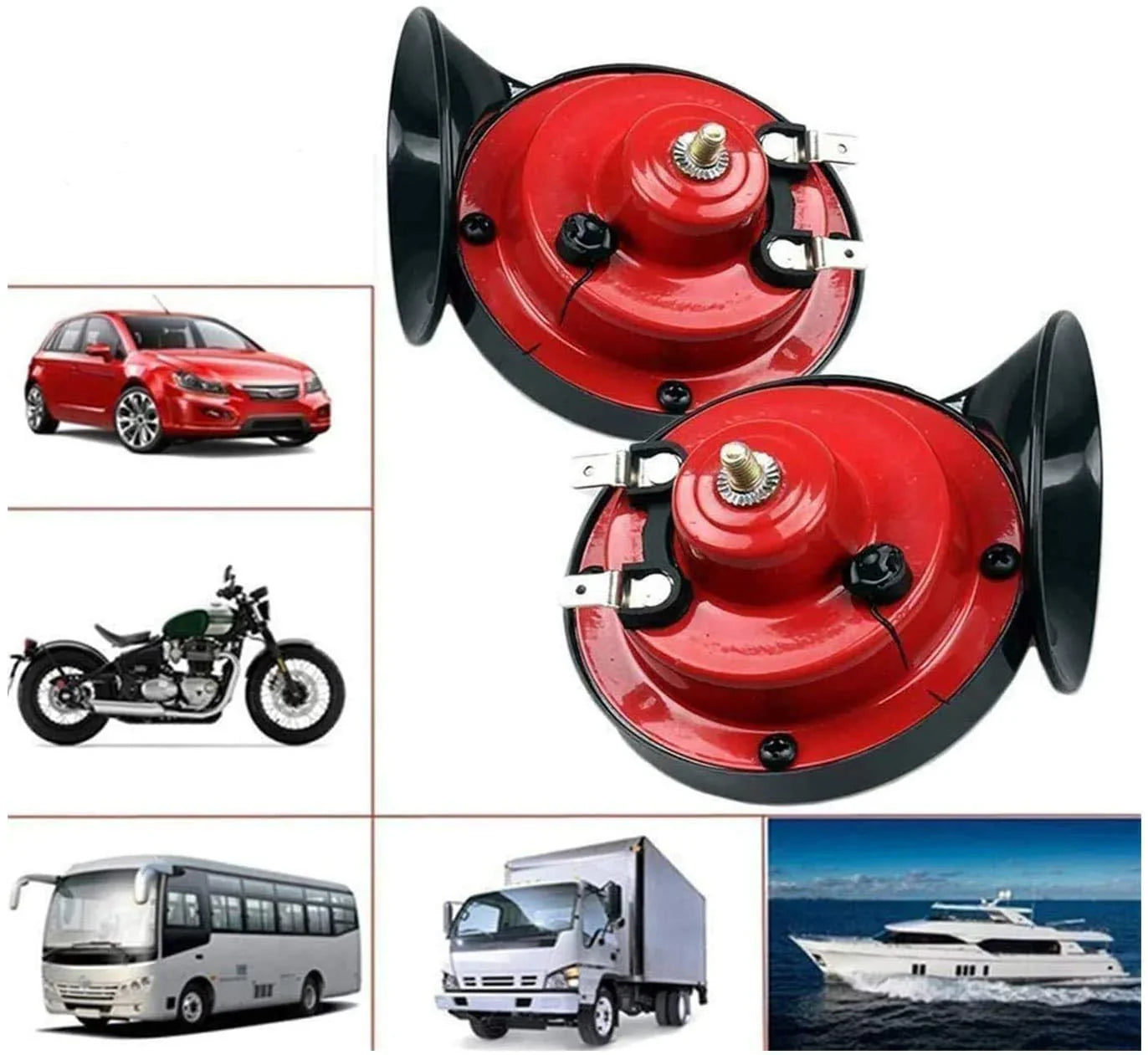 ✨Heißer Verkauf📢12V 300DB Zugschneckenhupe für LKW, Autos, Motorräder