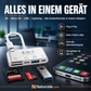 🛍️  3-in-1 Speicherkartenleser für Handy & Tablet – USB-C, Lightning, USB-A – Plug & Play für iPhone , Android, PC & Mac 📱