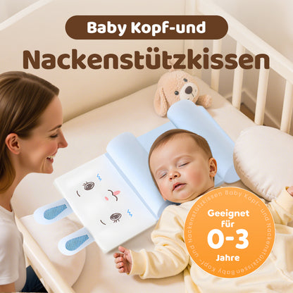 🔥 Atmungsaktives, formgebendes Ganzjahreskissen für die Entwicklung des Baby