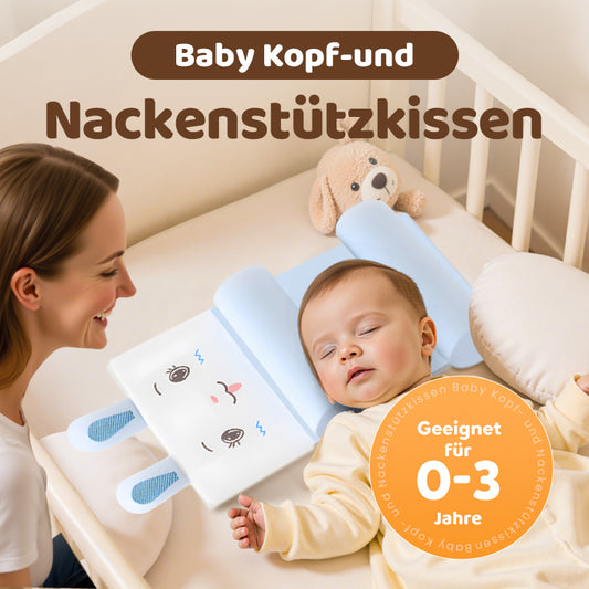 🔥 Atmungsaktives, formgebendes Ganzjahreskissen für die Entwicklung des Baby