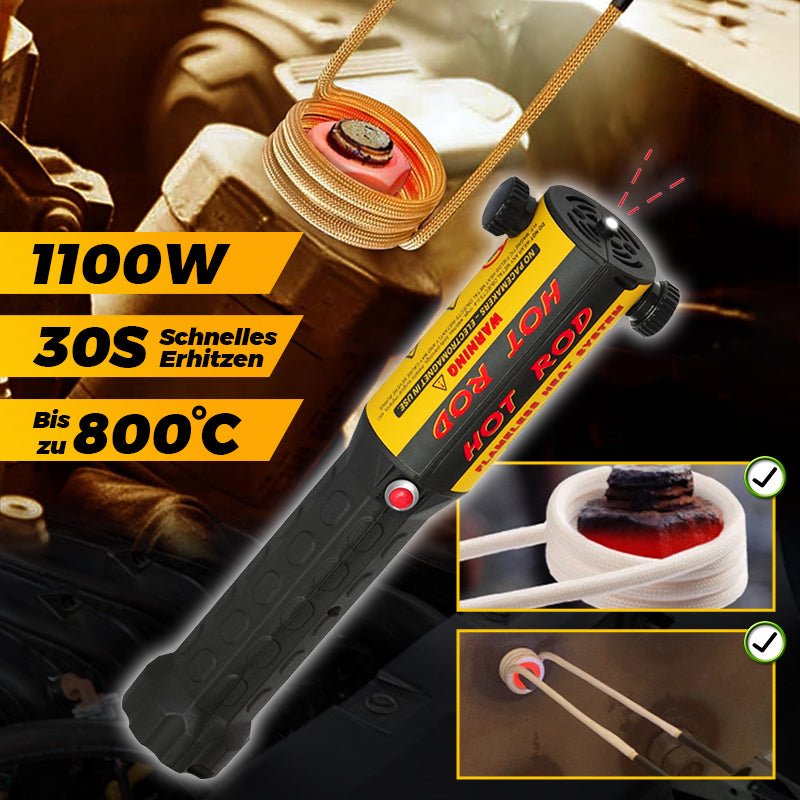 Magnetisches Induktionsheizungsset - 1100W Induktionshitze Werkzeug zum Entfernen von Bolzen✅Kostenloser Versand📦
