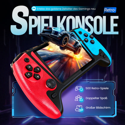 🎮500-in-1 Großbildschirm-Handheld-Klassiker-Spielkonsole