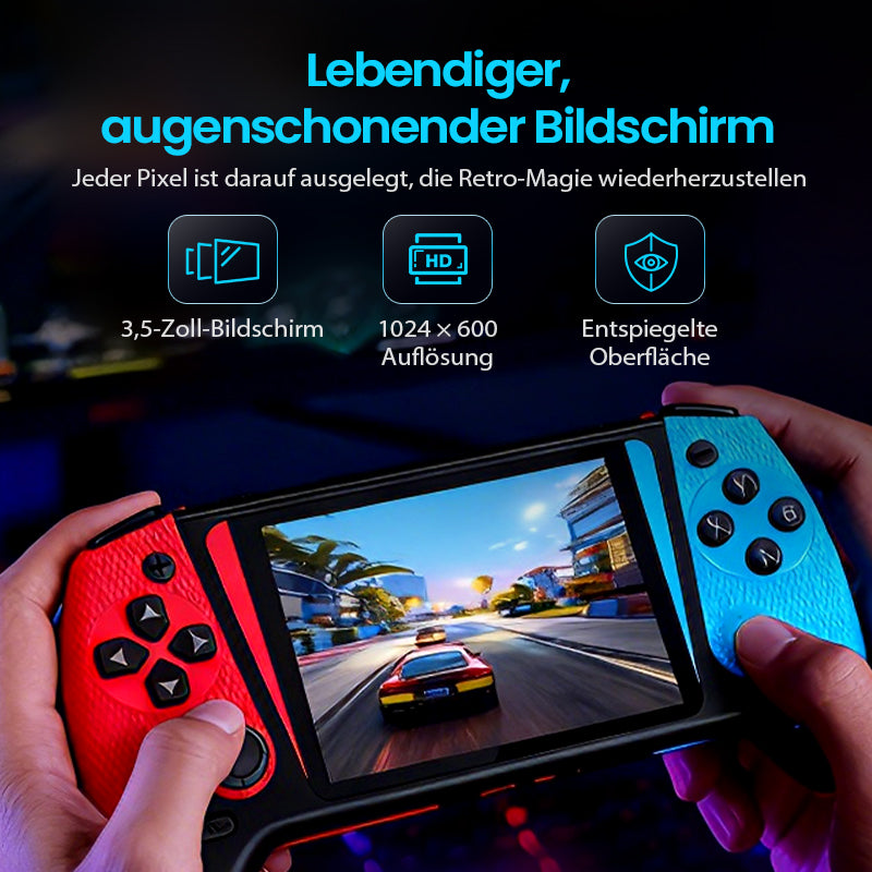 🎮500-in-1 Großbildschirm-Handheld-Klassiker-Spielkonsole