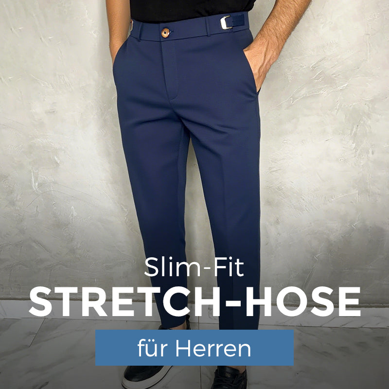 Stretchhose im Slim Fit für Herren