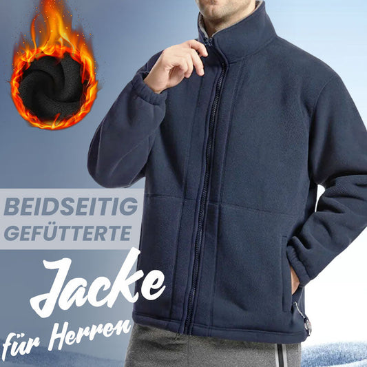 🍂 Early-bird price 73% Rabatt 🍁Herrenjacke mit doppelseitigem Fleece
