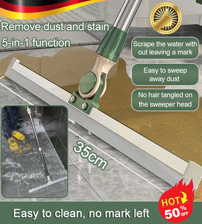 💦Remove Dust and Stain 5-in-1 Function, Magic Broom Sweeper