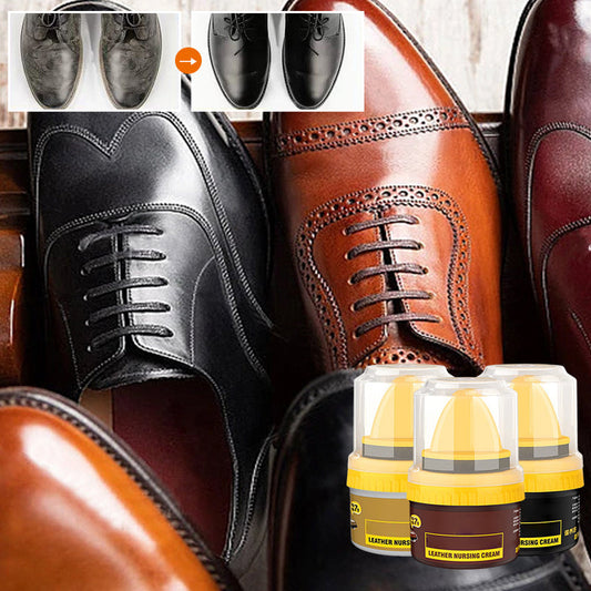 🔥👞Lederreparaturcreme, flüssige Schuhcreme💼