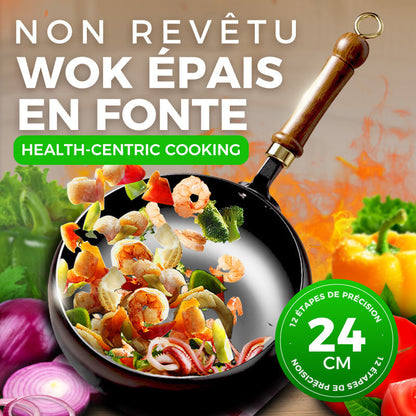 🍳 50% RABATT! 🔥 Schwerer Gusseisentopf (unbeschichtet) – Robust & vielseitig – Ideal für Schmoren, Braten oder Backen – gleichmäßige Hitzeverteilung 🍲✨🛠️