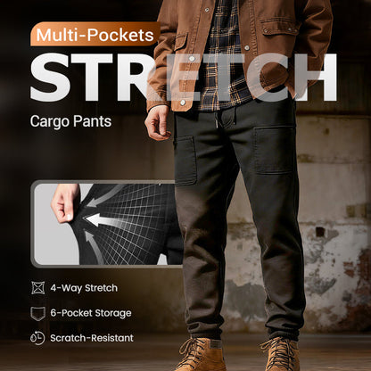 🔥Letzter Tag im Angebot: 65 % Rabatt!🔥MultiPants – Strapazierfähige Cargohose mit hohem Stretchanteil und vielen Taschen.