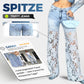 💃Sommermode vorwärts🌸🔥 Gespleißte Jeans mit Spitze