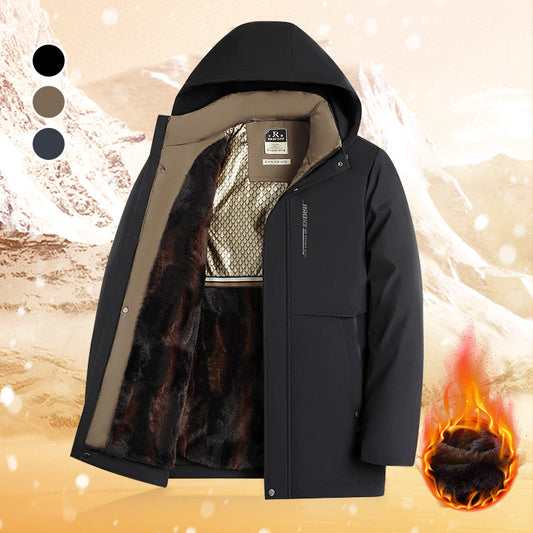 🔥50 % Rabatt!🔥Isolierter Parka mit Kapuze für Herren