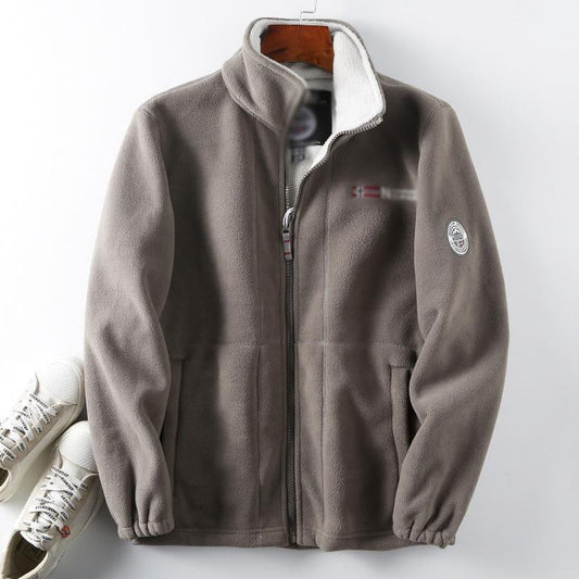 🎄Geeignet für Männer und Frauen🎁Unisex Doppelschicht Fleece Kapuzenjacke🔥🔥Kauf 2 kostenlosen Versand