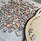 🎁Weihnachtsangebot 49 % Rabatt🎅135-teiliges Holzpuzzle in Morandi-Farben in Katzenform