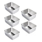 🎁 50% - Quadratische Platte aus Edelstahl（Mit Deckel）