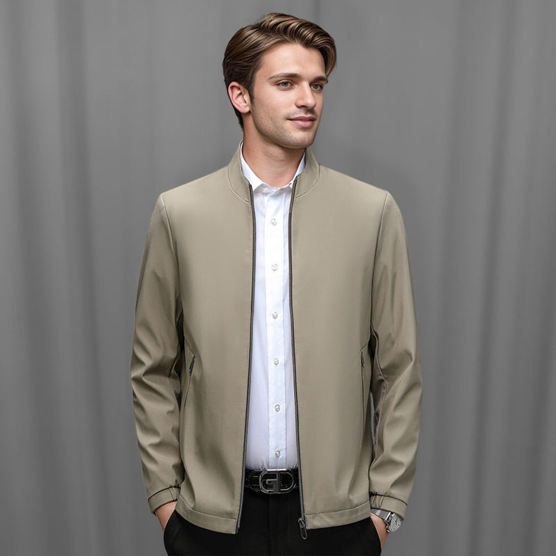 ✨Neu eingetroffen-Sparen Sie 56 %⏳Freizeitjacke mit Stehkragen und Reißverschluss für Herren