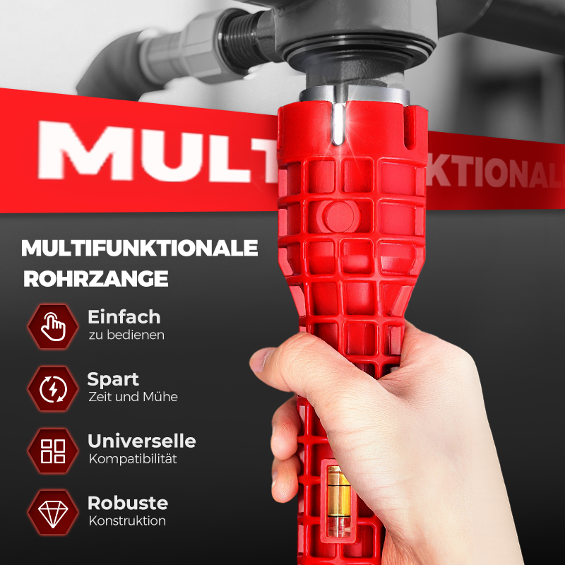 🔧 50% RABATT! 🚰 Multifunktions-Spülbeckenschlüssel – Der Alleskönner für Küche & Bad – Für verrostete Muttern, enge Stellen & Standardgrößen – robust, rutschfest und unverzichtbar im Haushalt 🛠️