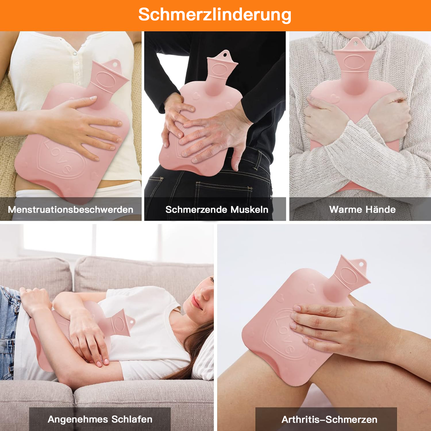 🎅Weihnachtsangebot 49% Rabatt🔥Kuscheliges nachfüllbares Wärmflaschenband🎁Kauf 2 Bekomm 10% Rabatt