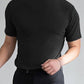 🎁2025 Neujahrsverkauf🎁Hochgeschlossenes Slim-Fit-T-Shirt für Herren