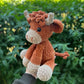 🎅Weihnachtsverkauf 50 % Rabatt!!🎄🔥Häkelanleitung für Highland Cow Amigurumi🐮 – DIY-Set & fertiges Plüschtier