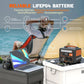 Tragbare Powerstation Explorer PB20,  640Wh 600W Notfall‑Batterie mit LiFePO4‑Lithium‑Akku, Solar‑Generator für Outdoor, Camping, Reisen und Jagd, Notstrom bei Stromausfall zu Hause oder durch Winterstürme