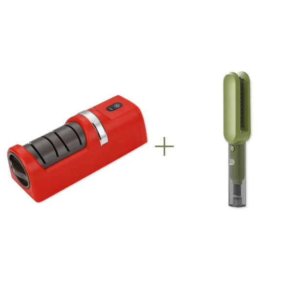 📢📢50 % Rabatt!! ⏰ Automatischer Küchenmesserschärfer – Schnell & Sicher, 3-Stufen-Schärfsystem & Kompaktes Design ✨