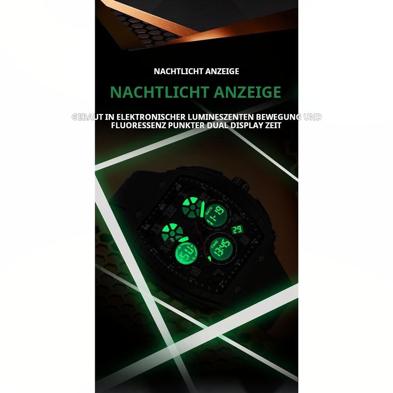 ⏰Sportliche Leucht-Digitaluhr für Herren