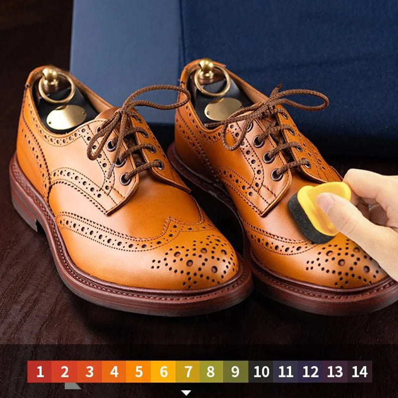 🔥👞Lederreparaturcreme, flüssige Schuhcreme💼