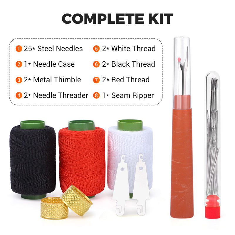 🧵🎁 Kaufen Sie 1 und erhalten Sie 1（74PSC）🪡Nähwerkzeug-Set