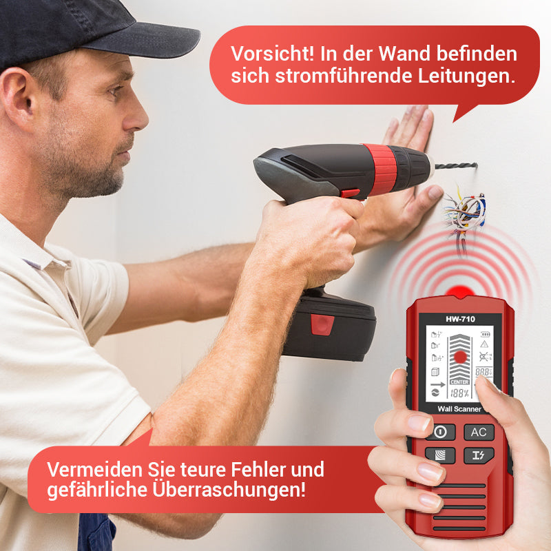 💥Begrenzte Zeit 50% Rabatt🔥Multifunktionaler Handheld Metall und Wand Detektor