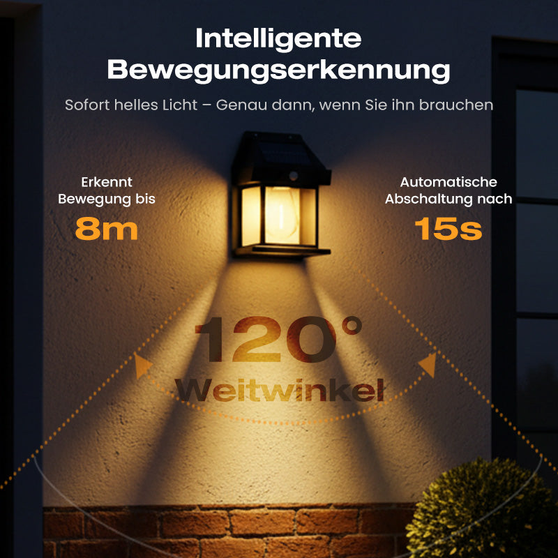 🐺✨ 2 kaufen, 1 gratis! Bewegungs-Sensor Solar-Wandleuchte in Wolfram-Design – automatisch, wetterfest & energieautark. Perfekte Sicherheitsbeleuchtung für Garten und Eingang. 🌞🔋