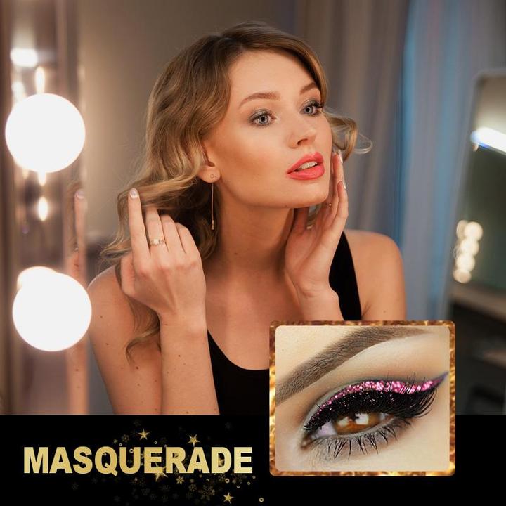 ✨✨Einteiliger und wiederverwendbarer Aufkleber für Eyeliner und Wimpern