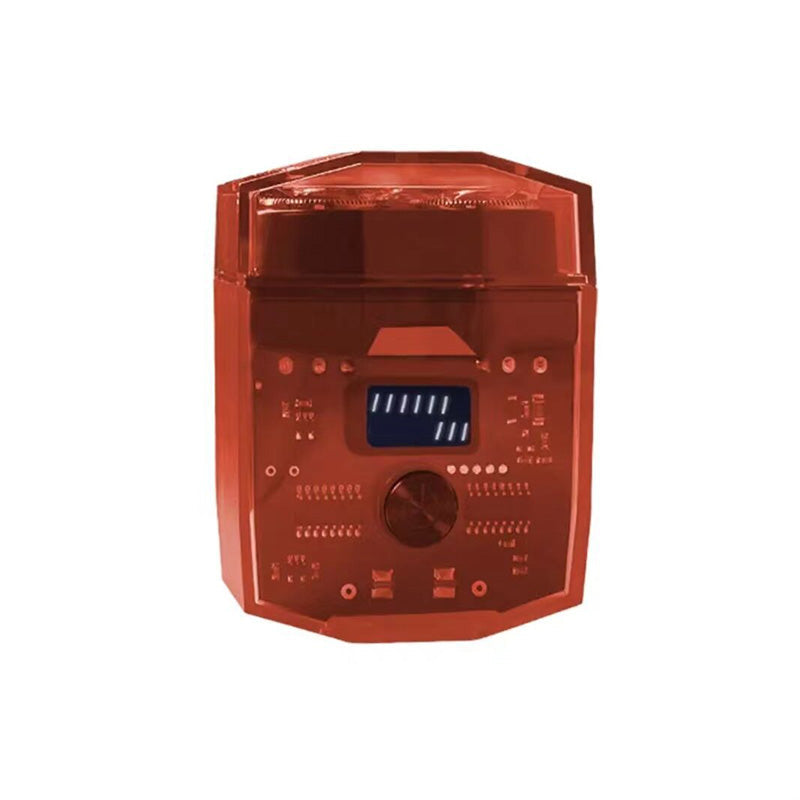 🔥 Transparenter Mini-Elektrorasierer mit leisem Betrieb 🔥