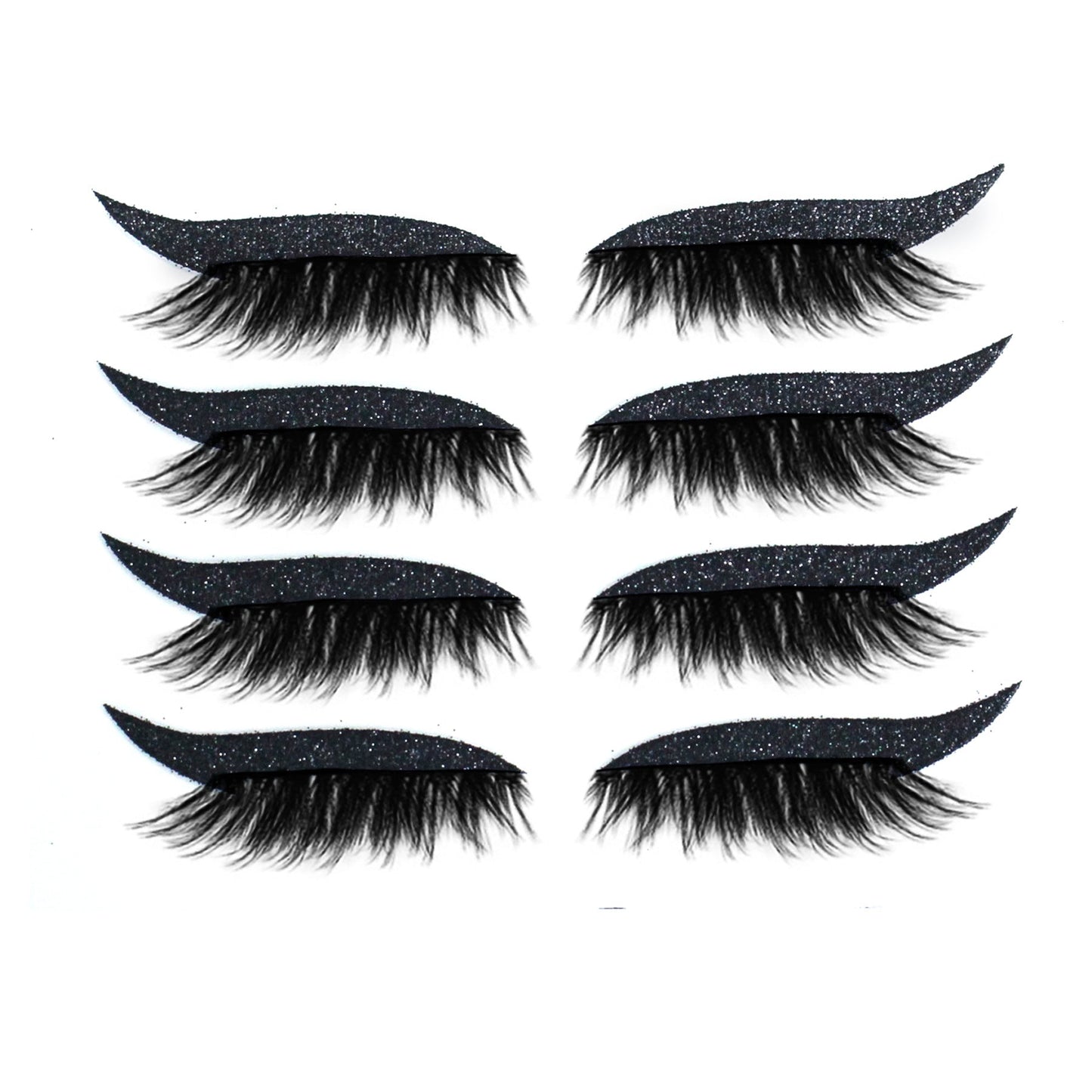 ✨✨Einteiliger und wiederverwendbarer Aufkleber für Eyeliner und Wimpern