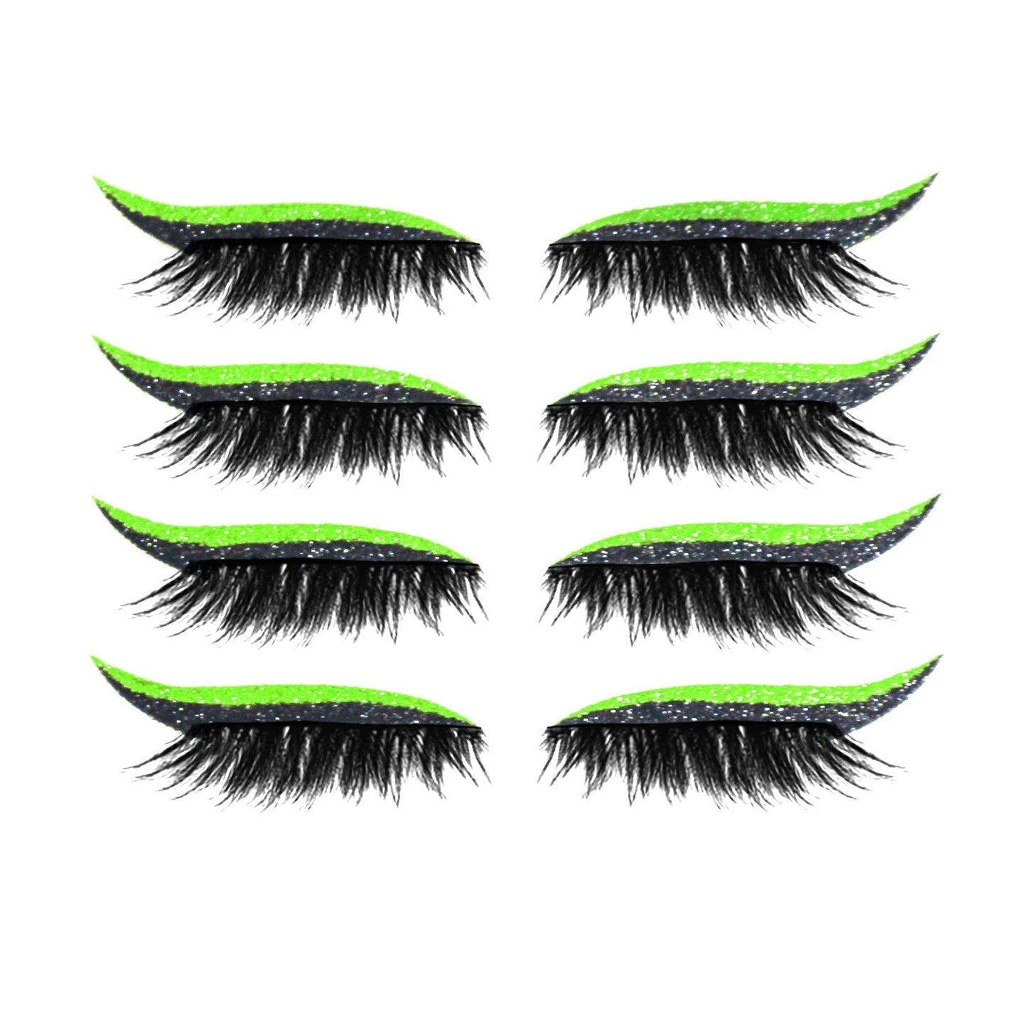 ✨✨Einteiliger und wiederverwendbarer Aufkleber für Eyeliner und Wimpern