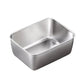 🎁 50% - Quadratische Platte aus Edelstahl（Mit Deckel）