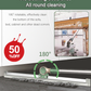 💦Remove Dust and Stain 5-in-1 Function, Magic Broom Sweeper