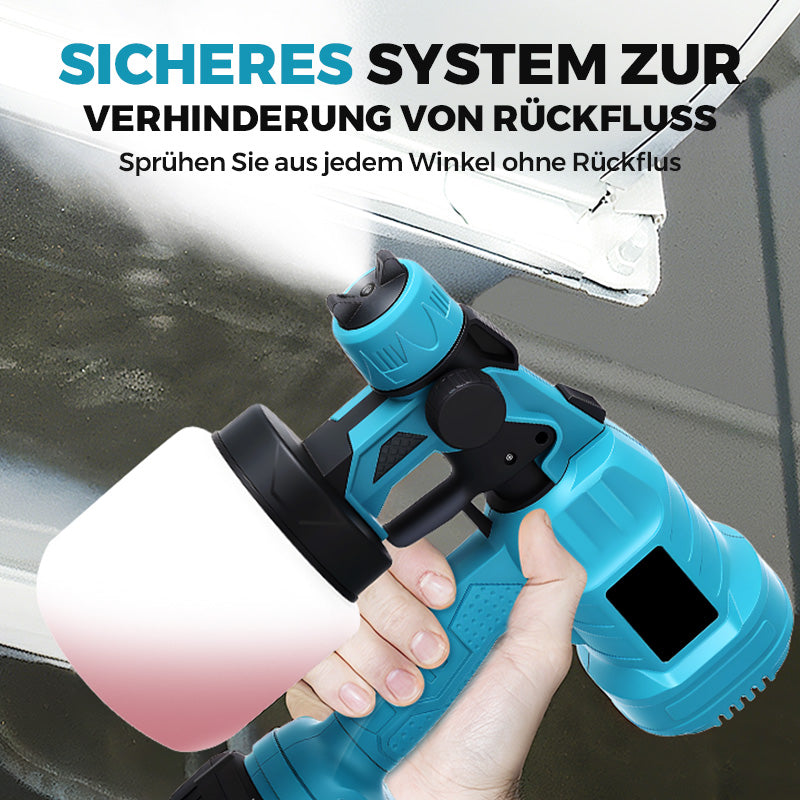 🎨 50% RABATT! 🔫 Kabellose Elektrische Spritzpistole – 800 ml/Min, Wiederaufladbar, Spritzwasserfest & Ideal Für Möbel, Zäune & Wände 🏠