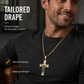 🔥Stainless Steel Crucifix Shaped Jesus Pendant Necklace for Women and Men🎁Best-Selling