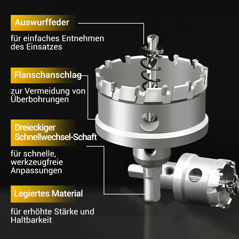 Frühlingsangebot Jetzt bestellen und 60 % Rabatt sichern  Hartmetall-Lochfräser für Metall🔥