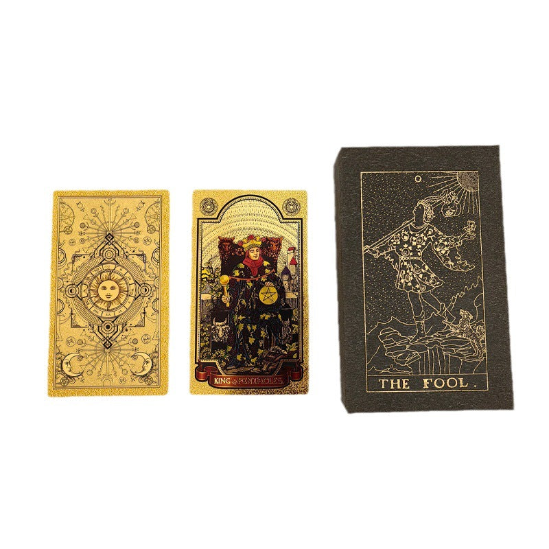 🔮 50% RABATT JETZT! ✨ Witchy Cauldron Tarotkarten-Set – Roségold, Inklusive Begleitbuch & Wasserdichte Folien 🎴📖