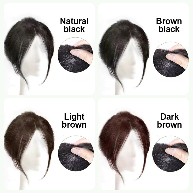 🍃✨ Clip-on Pony aus 100% Naturhaar – Perfekter Volumen-Pony in Sekunden! 💁‍♀️✨Natürlich & wiederverwendbar, leicht zu clippen, für jeden Anlass. Einfache Frisur-Upgrade!