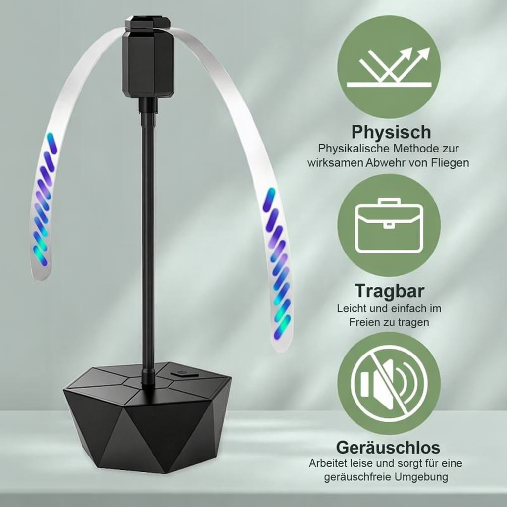 🔥Solange der Vorrat reicht 50 % Rabatt!🌀Tischventilator gegen Fliegen🔇