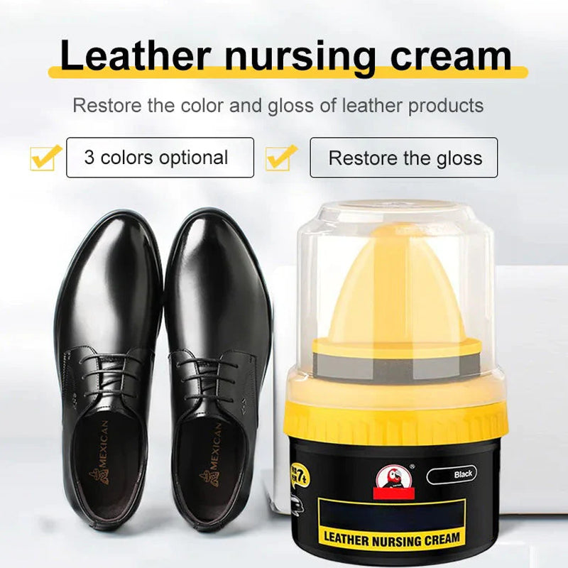 🔥👞Lederreparaturcreme, flüssige Schuhcreme💼
