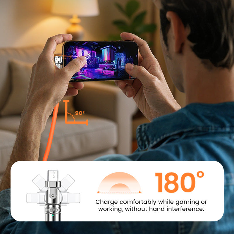 120W drehbares Datenkabel