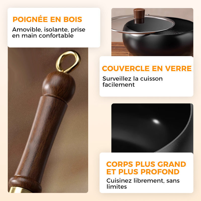 🍳 50% RABATT! 🔥 Schwerer Gusseisentopf (unbeschichtet) – Robust & vielseitig – Ideal für Schmoren, Braten oder Backen – gleichmäßige Hitzeverteilung 🍲✨🛠️