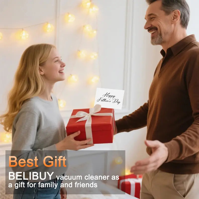 💦19.000 PA starke Saugkraft, intelligentes Display, tragbarer 6-in-1-Staubsauger