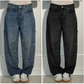 ✨👖Strassjeans mit geradem Bein für Frauen