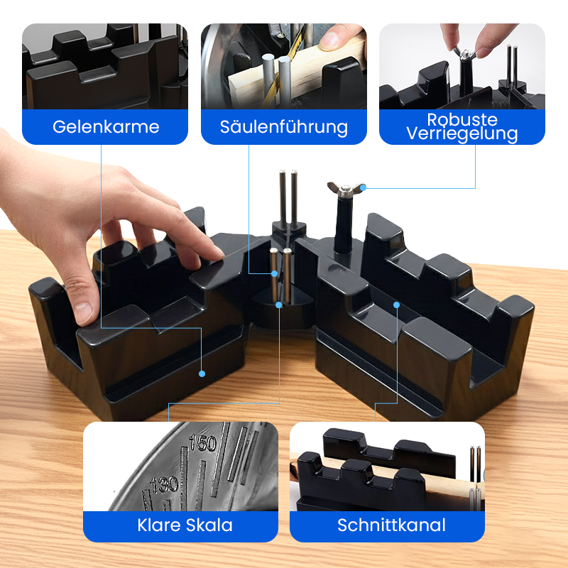 ⏳Begrenzte Zeit 60% Rabatt💥2-in-1 Mess- und Gehrungssägen Werkzeug